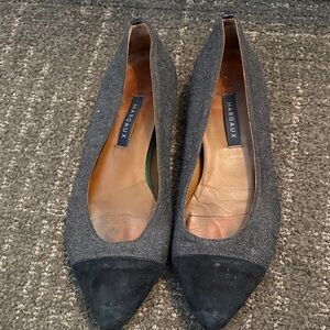 Margaux Women's Charcoal and Black Flats